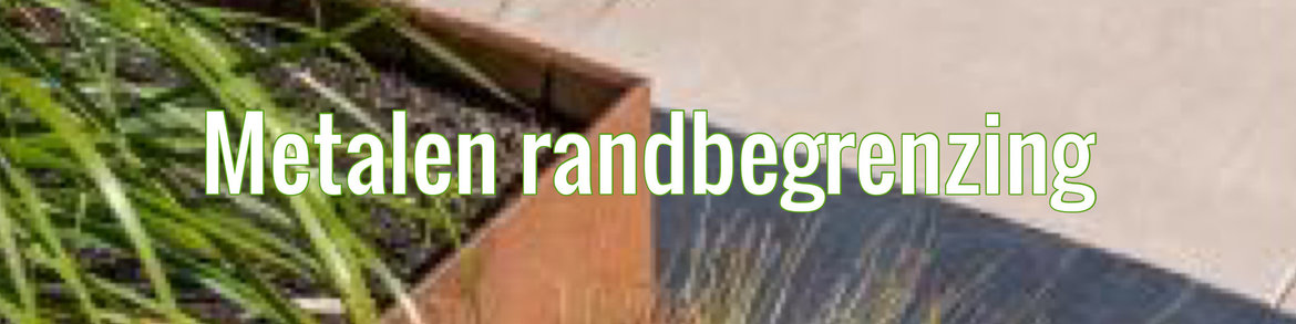 Metalen randbegrenzing Metalen-randbegrenzing