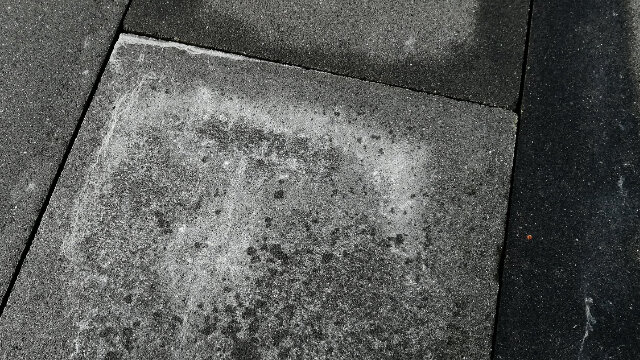 Kalkuitbloei in betontegels, wat is het en wat doe je er tegen?