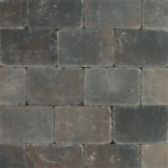 Trommelsteen 20x30x6cm bruin/zwart genuanceerd Trommelsteen 20x30x6cm bruin/zwart genuanceerd