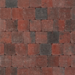 Tambour 10x10x6 cm Rood-zwart Tambour 10x10x6 cm Rood-zwart