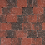 Tambour 20x15x6 cm Rood-zwart Tambour 20x15x6 cm Rood-zwart