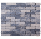 Kobblestones 20x5x7 cm Grijs-Zwart Kobblestones 20x5x7 cm Grijs-Zwart