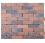 Kobblestones 20x6,5x6,5 cm Bruin-Zwart Kobblestones 20x6,5x6,5 cm Bruin-Zwart