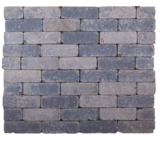 Kobblestones 20x6,5x6,5 cm Grijs-Zwart Kobblestones 20x6,5x6,5 cm Grijs-Zwart