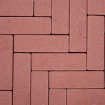 Strackstone+ Dikformaat 21x7x8cm vlak wijnrood Strackstone+ Dikformaat 21x7x8cm vlak wijnrood