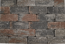 Wallblock Tumbled 30x12x12 cm Texels bont Wallblock Tumbled 30x12x12 cm Texels bont