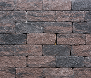 Wallblock Tumbled 30x12x12 cm Brons Wallblock Tumbled 30x12x12 cm Brons