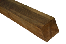 Fijnbezaagde paal douglas 500x20x20 cm Groen geïmpregneerd Fijnbezaagde paal douglas 500x20x20 cm Groen geïmpregneerd
