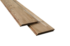 Halfhoutsrabat douglas 400x19,5x1,8 cm Groen geïmpregneerd Halfhoutsrabat douglas 400x19,5x1,8 cm Groen geïmpregneerd