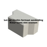 H-verbandrandsteen MOBO Grijs H-verbandrandsteen MOBO Grijs