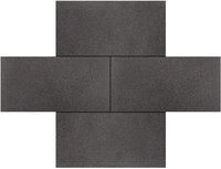 Piastrella Piatta 30x60x4,7cm anthracite Piastrella Piatta 30x60x4,7cm anthracite