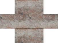 Fortress Tiles 30x60x6cm jersey beige/bruin/grijs Fortress Tiles 30x60x6cm jersey beige/bruin/grijs