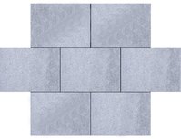 Granulati 20x30x6cm grigio misto grijs/zwart Granulati 20x30x6cm grigio misto grijs/zwart