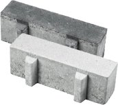 Aqua Bricks waterpasserend 10x30x8cm zwart 22% open Aqua Bricks waterpasserend 10x30x8cm zwart 22% open