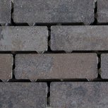 Eco bricks waterpasserend 7x21x8cm maeslant bruin/zwart Eco bricks waterpasserend 7x21x8cm maeslant bruin/zwart