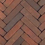 Art Bricks Waalformaat 5x20x6,5cm bosch rood/paars Art Bricks Waalformaat 5x20x6,5cm bosch rood/paars