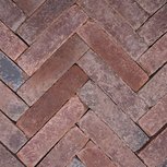 Hollandse Streken Waalformaat 5x20x6cm sallands rood/paars Hollandse Streken Waalformaat 5x20x6cm sallands rood/paars