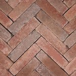 Hollandse Streken Waalformaat 5x20x6cm goois rood/bruin Hollandse Streken Waalformaat 5x20x6cm goois rood/bruin