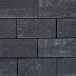 Sierbetonklinker Drive 21x10,5x8cm night zwart/grijs Sierbetonklinker Drive 21x10,5x8cm night zwart/grijs